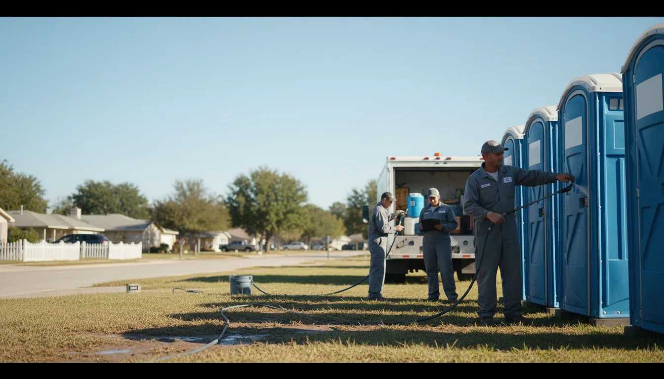 Long-Term Portable Toilet Rental in Pharr, TX near me